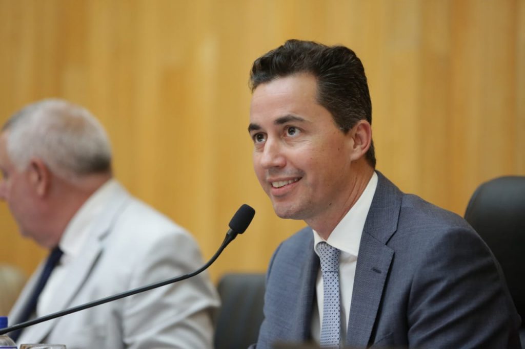 Manuel Calvo, presidente de la Legislatura de Córdoba