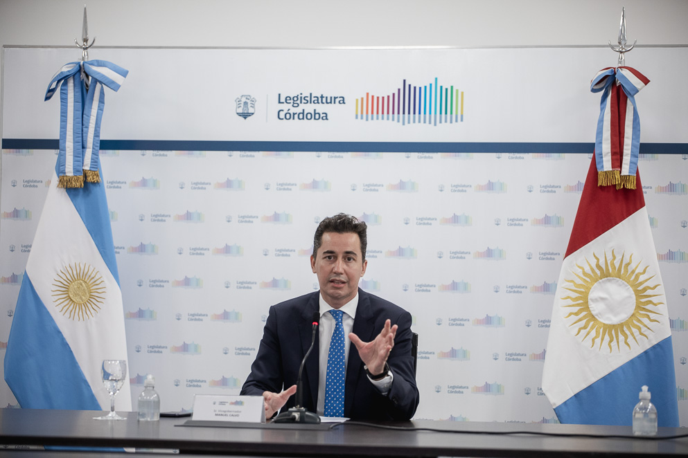 Calvo presentó el Sistema de Gestión Legislativa Digital