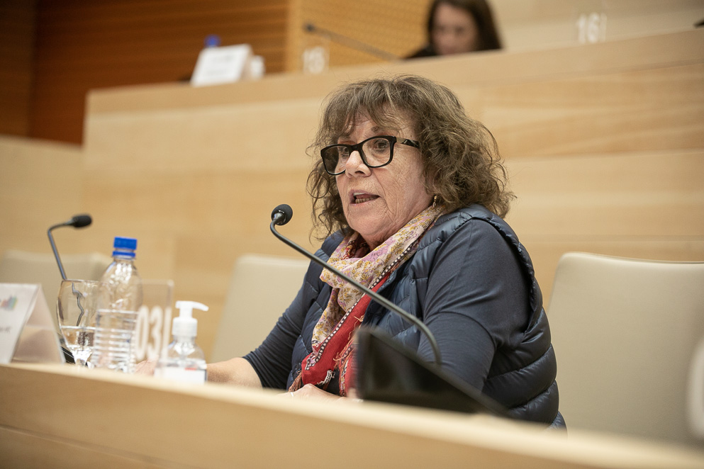 Sara García, legisladora autora del proyecto de Lealtad a la Constitución