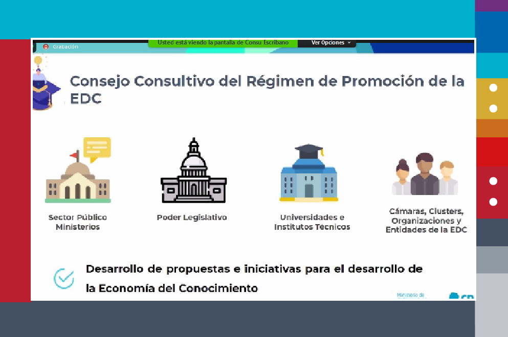 Presentan informe del Consejo Consultivo del Régimen de Promoción de la Economía del Conocimiento