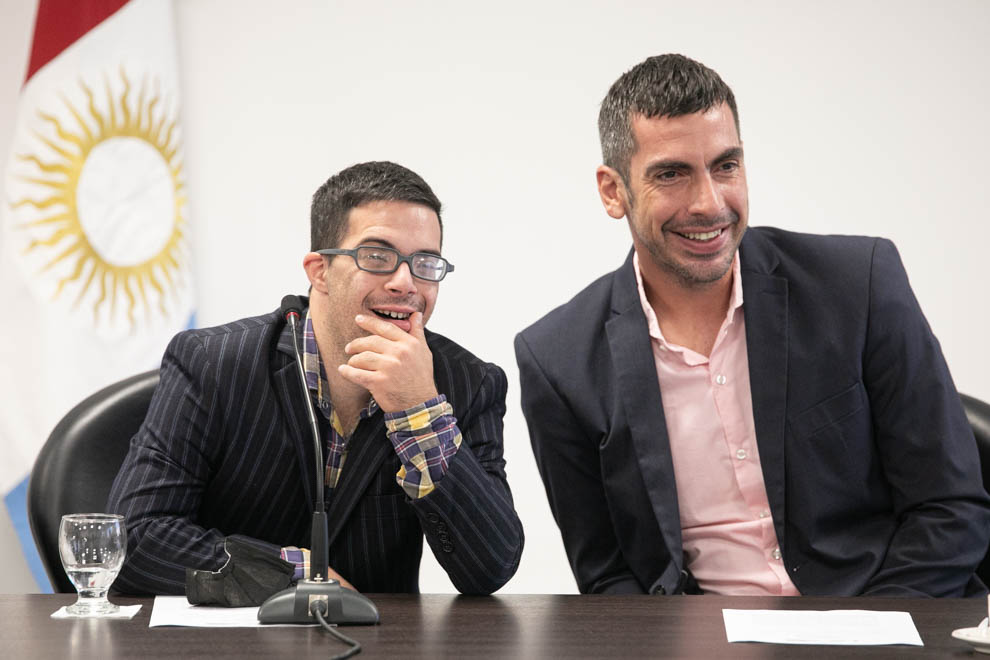 Reconocimiento a Javier Fernández, arquero de la selección de Futsal para personas con Síndrome de Down
