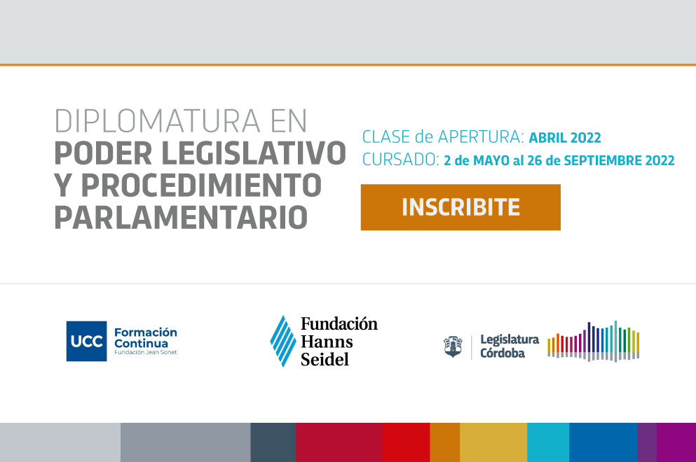 Lanzan la nueva edición de la Diplomatura en Poder Legislativo y Procedimiento Parlamentario