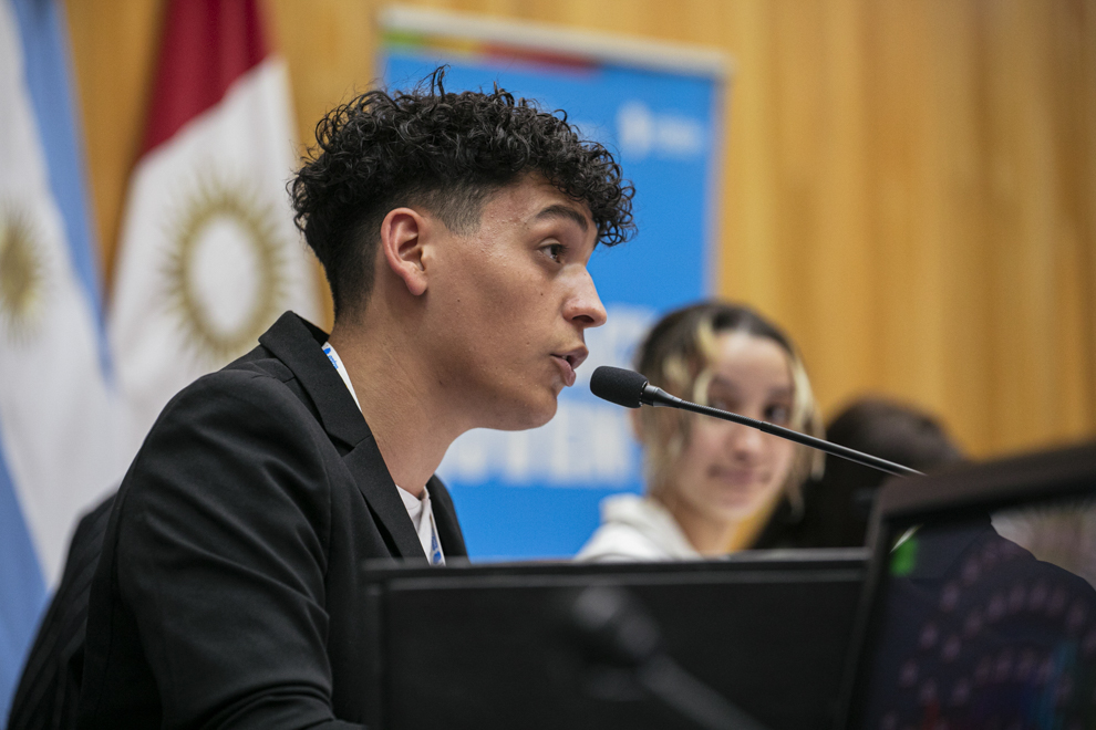 Jóvenes expusieron propuestas en una sesión del Consejo Provincial Adolescente